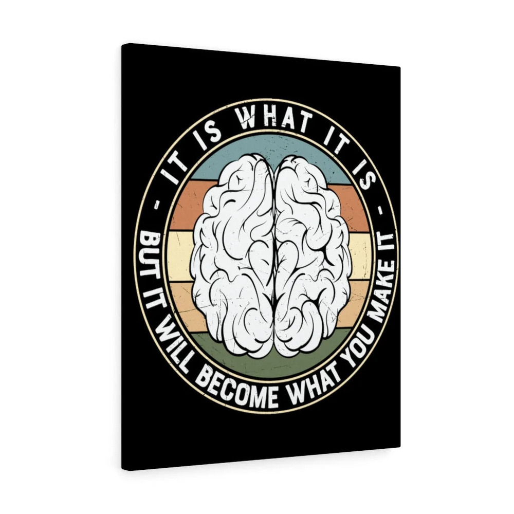 Inspirational Wall Art It is What it is Wall Art Motivation for Inspiring